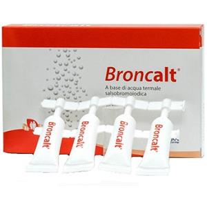 Aurora Biofarma Broncalt Strip - Dispositivo Medico per Irrigazione Nasale, 10 Flaconcini da 5 ml