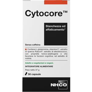 Chiesi Farmaceutici SpA Cytocore - Integratore Alimentare 56 Capsule per Stanchezza e Affaticamento