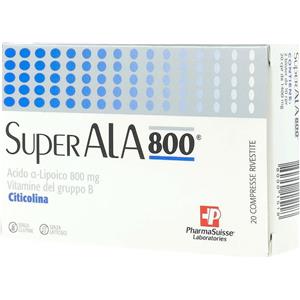 PHARMASUISSE LABORATORIES SpA SUPERALA 800 20CPR