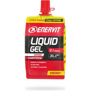 Enervit SpA Enervit Liquid Gel During Caffeina Agrumi | Gel Energetico 2:1 | 60 ml