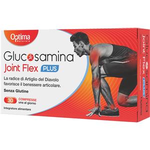 OPTIMA NATURALS Srl Glucosamina Joint Flex PLUS | Integratore Articolazioni Optima | 30 Compresse