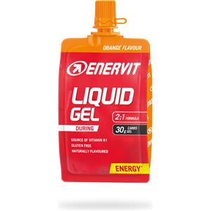 Enervit Gel Energetico Liquido Durante Arancia 60 ml - Maltodestrine e Fruttosio 2:1
