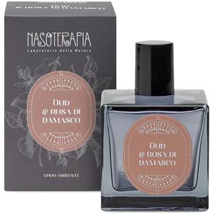 HP ITALIA Nasoterapia Spray Ambiente Oud e Rosa di Damasco 100ml - Fragranza Calda e Avvolgente