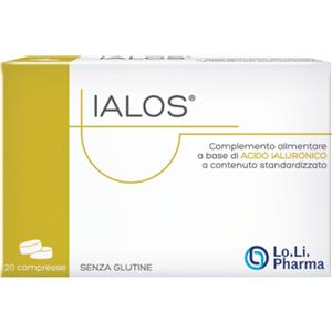 LO.LI.PHARMA Srl Ialos | Integratore Acido Ialuronico Benessere Articolare | 20 Compresse