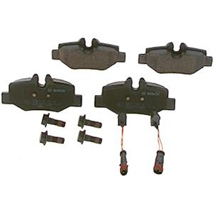 Bosch BP992 - Kit Pastiglie Freno Posteriore, Alta Qualità, Riduzione Rumore e Polvere, Certificazione ECE-R90, Senza Rame, Con Accessori