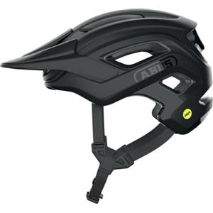 ABUS MTB Cliffhanger MIPS - Casco da Bici Nero Opaco per Percorsi Impegnativi con Protezione dagli Urti e Ampie Aperture di Ventilazione, Taglia L