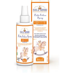 Helan Sole Bimbi Latte Solare Spray SPF50 100ml - Protezione Molto Alta e Rispetto per la Biodiversità
