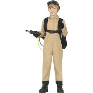 FIESTAS GUIRCA Costume da cacciatore di fantasmi con zaino per bambino - Multicolore - 10-12 anni (142-148 cm)