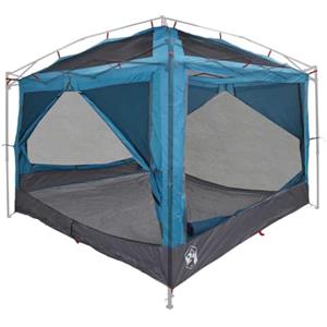 vidaXL Tenda Interna con Tetto Blu e Grigio 300 x 300 x 250 cm,
