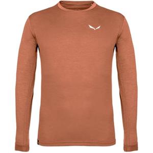 SALEWA Puez Melange Dry Tee M, Bombay Brown Melange, XL