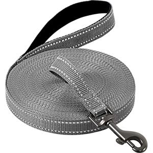 COMSLE Guinzaglio Addestramento per Cani, Lunghina per Cane Cani 3 metri / 5 metri / 10 metri / 15metri / 20metri con Gancio Robusto e Manico Imbotita, Guinzaglio per Cani Piccola e Taglia Grande