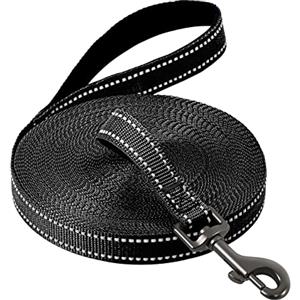 COMSLE Guinzaglio Addestramento per Cani, Lunghina per Cane Cani 3 metri / 5 metri / 10 metri / 15metri / 20metri con Gancio Robusto e Manico Imbotita, Guinzaglio per Cani Piccola e Taglia Grande