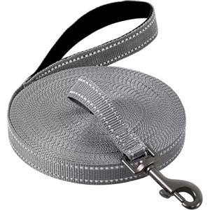 COMSLE Guinzaglio Addestramento per Cani, Lunghina per Cane Cani 3 metri / 5 metri / 10 metri / 15metri / 20metri con Gancio Robusto e Manico Imbotita, Guinzaglio per Cani Piccola e Taglia Grande