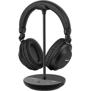 SIMOLIO Cuffie Wireless per TV, Cuffie per TV Senza Fili con Cinema e Dialog Modalità per Anziani, Bluetooth O Con Uscita Ottica Digitale/RCA/3.5mm, Nessuna latenza, 737D