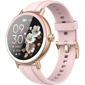 Cillso Smartwatch Donna, 1.27"HD Orologio Smartwatch con Chiamata Bluetooth, 2026 Orologio Contapassi con Sonno/Cardiofrequenzimetro, 100+ Sportive Fitness Watch, Impermeabil IP68 Smart Watch per Android iOS