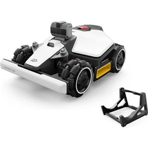 MAMMOTION LUBA mini AWD LiDAR - Robot Tagliaerba Senza Filo Perimetrale con LiDAR 3D+Visione, Senza Antenna RTK, Mappatura Automatica, Superficie Consigliata 1500 m², Modulo 4G, Pendenze Fino all'80 %