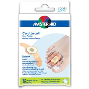 PIETRASANTA PHARMA SpA MASTER-AID CEROTTO CALLIFUGO FOOT CARE 71X22 MM 12 PEZZI