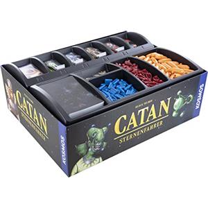Feldherr Set di Schiuma Compatibile con Catan: Starfarers - Scatola per Giochi da Tavolo