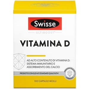 HEALTH AND HAPPINESS (H&H) IT. Swisse Vitamina D 100 Capsule Molli - SCADENZA PRODOTTO 06/2026