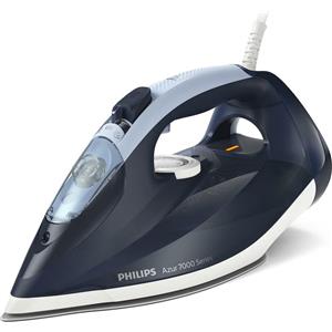 Philips Ferro da Stiro Ferro a Vapore 2800 Watt piastra SteamGlide Plus colore Blu - DST7030/20 7000 series