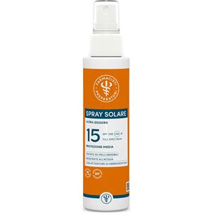 UNIFARCO LFP SOL SPRAY CORPO SPF15 - Spray solare ultraleggero 200 ml per pelli abbronzate