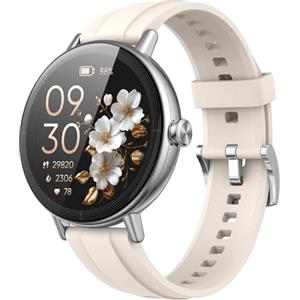 Cillso Smartwatch Donna, 1.27"HD Orologio Smartwatch con Chiamata Bluetooth, 2026 Orologio Contapassi con Sonno/Cardiofrequenzimetro, 100+ Sportive Fitness Watch, IP68 Smart Watch per Android iOS, Bianco