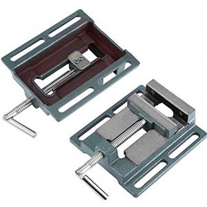 Ejoyous Morsa universale per trapano a colonna 10,2 cm, morsa girevole banco per lavoro con ganasce, mini morsa per trapano a pressa, banco lavoro tavolo per ingegneri e officine