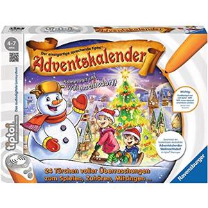 Ravensburger 00778 - Calendario dell'Avvento Tiptoi, Il Villaggio di Natale