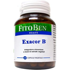 Fitoben Exacor B 60 Capsule - Integratore Vegetale per Drenaggio Cellulare e Eliminazione Scorie