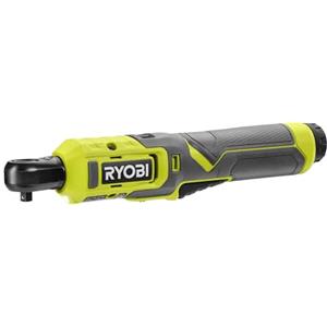 RYOBI RR14W4-0 Avvitatore a Cricchetto 4V USB Lithium™, Attacco da 1/4", Ideale per Serrare e Allentare Piccoli Dadi e Bulloni, Batteria Non Inclusa