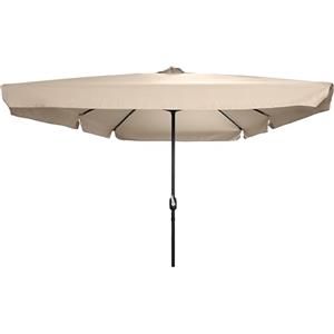 GARDENIA Ombrellone Palo Centrale Imperia 3x2 Palo Antracite Telo Beige