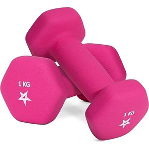 Yes4All Set Manubri Palestra in Neoprene Esagonale - Coppia di Pesi Palestra in Casa, Dumbbells Set