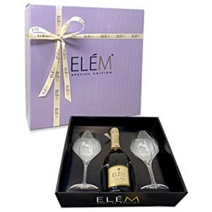 ELÈM Alta Langa DOCG Pas Dosè + 2 Bicchieri Premium Pack 1 X 750 ml