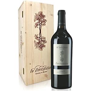 Lo Zoccolaio - Vino Rosso - Langhe Rosso DOC Baccanera 1 X 750 ml + Cassa Legno