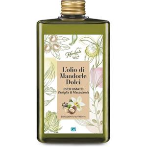 Huilerie Olio di Mandorle Dolci Vaniglia e Macadamia 300ml - Emolliente e Nutriente per Massaggi