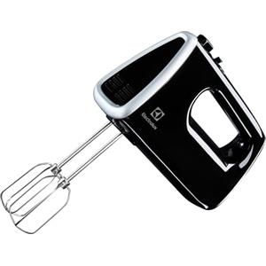Electrolux EHM3310, sbattitore elettrico a mano 450 W, 5 velocità con avvio soft, fruste e ganci impastatori in acciaio inox, accessori lavabili in lavastoviglie, design compatto e potente