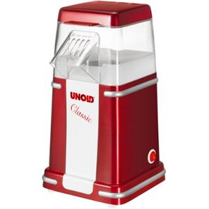 UNOLD CLASSIC PALOMITAS DE MAIZ POPPERS ROJO, PLATA, BLANCO 900 W