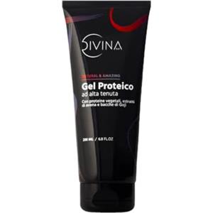 DIVINA BLK Gel Proteico per capelli mossi, ricci, afro Natural&Amazing di DIVINA BLK con proteine vegetali, estratti naturali di avena BIO e bacche di goji (200ml)