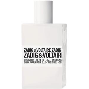 Zadig & Voltaire This Is Her! Eau de Parfum 50 ml - Fragranza Orientale Vanigliata per Donna