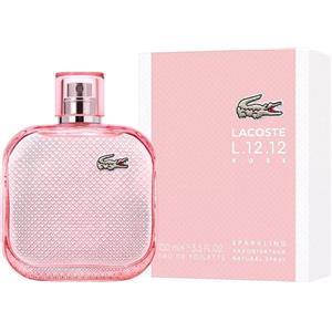 Lacoste L.12.12 Rose Sparkling Eau de Toilette 100 ml per Donna - Fragranza Elegante e Giocosa