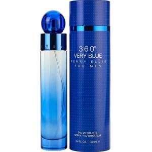 Perry Ellis 360 Very Blue - Eau de Toilette da 96,4 g per uomo, fragranza di lunga durata adatta a tutti i tipi di pelle