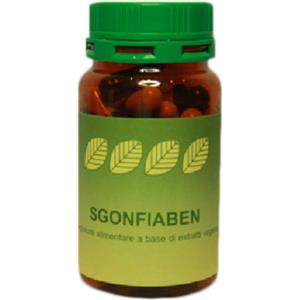 SPAZIO VERDE ITALIA Srl Sgonfiaben 60 Capsule - Bioregolatore per Iperacidità Gastriche e Gas Intestinali