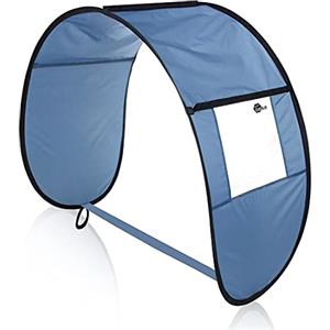 your GEAR yourGEAR Pop Up Trolley Roof - Universale Parasole per Carrello, Trolley Tetto con Finestra Carrello Pieghevole Carrozzina Spiaggia Blu