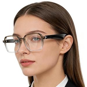 Generico Occhiali Intelligenti con AI | Occhiali con Protezione UV e Isolamento Acustico | Smart Wireless | Per casa, viaggi, affari, uomini, donne, giovani, adolescenti, figli, famiglia e amici