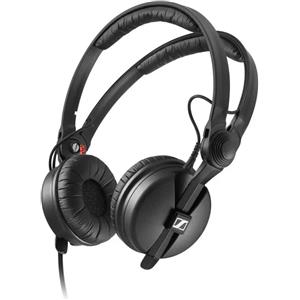 Sennheiser HD 25 - Cuffie Professionali Cablato Nero, Sovraurali, Ideali per DJ e Monitoraggio