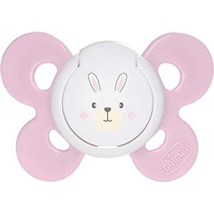 Chicco PhysioForma Succhietto Comfort 0-6 Mesi, Ciuccio Bimba con Tettarella in Silicone, Supporta la Respirazione Fisiologica e Favorisce il Corretto Sviluppo della Bocca, Rosa in Colori Assortiti