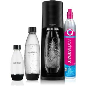 SodaStream Terra Nero Value Pack Metallo, Plastica, Polietilene tereftalato (PET)