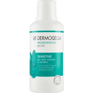 Dermogella Bagnodoccia Sensitive pH 4,5 - Deterge e Idrata per Pelli Normali e Sensibili - 500ml