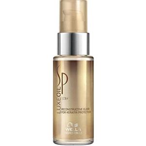 Wella Luxe Oil Elixir 30ml - Olio Ricostruttivo per Capelli con Argan, Jojoba e Mandorle