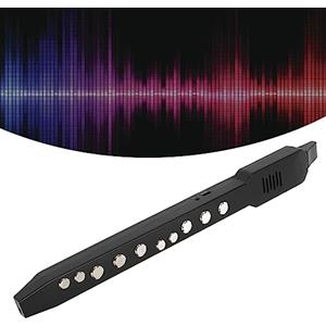 FOLOSAFENAR Strumento a Fiato Digitale , Set Mini Sassofono Elettronico con Ugello Rimovibile , Batteria Ricaricabile , connettività MIDI , 10 Toni 12 Accompagnamenti (Nero)